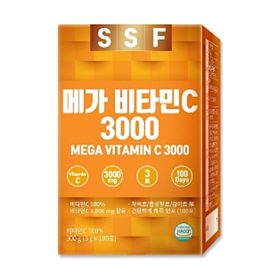 순수식품 SSF 메가 비타민C 3000 100포