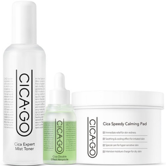 MD  아이소이 시카고 시카 카밍3종세트  앰플 토너 패드