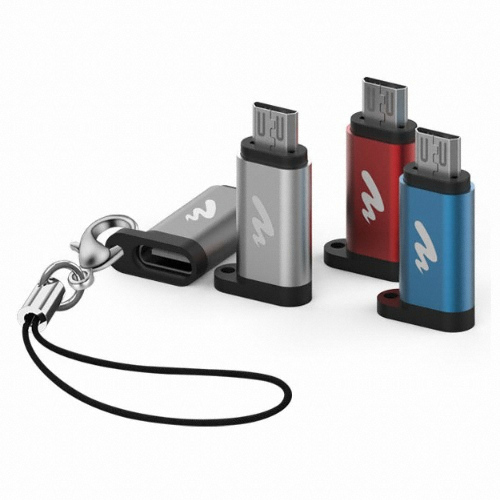 아트뮤  키링 Type C to 마이크로 5핀 젠더 (BWKRCRM)