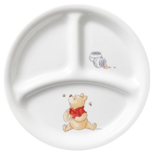 코렐 곰돌이 푸 삼절접시 소