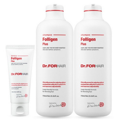 닥터포헤어 폴리젠 플러스 샴푸 750ml+100ml