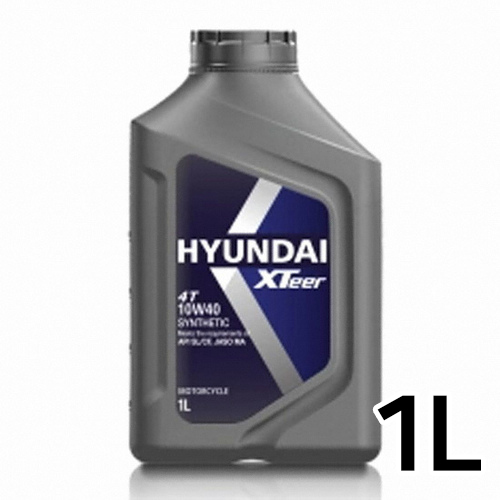 현대오일뱅크  엑스티어 4T 10W40 1L