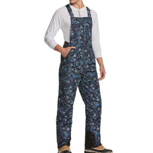 테슬라  보드 스키 패턴 멜빵바지 TM-YKO89