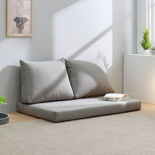 나무뜰 코젯 쿠션 패브릭 좌식소파 2인용