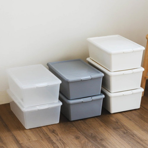 아이리스코리아  다용도 투명 플라스틱 리빙박스 OCA-M