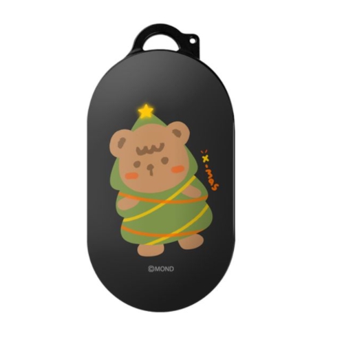 몬드몬드 갤럭시 버즈/버즈 플러스 트리 호두곰 케이스