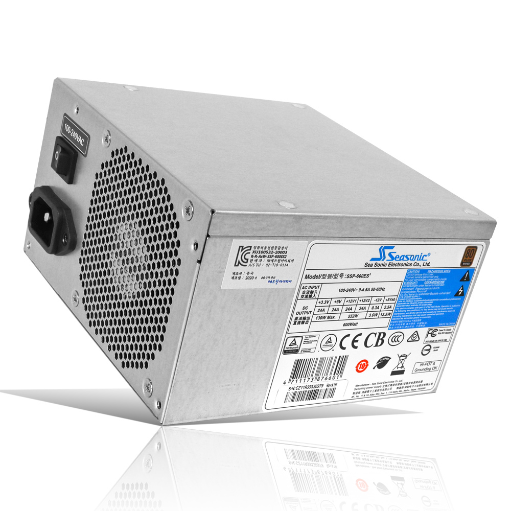 시소닉  SSP-600ES2 80PLUS브론즈