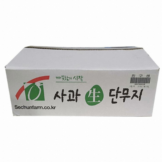 세천팜 일회용 사과 생 단무지 170g x 5개입