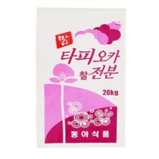 동아식품 타피오카 찰전분 20kg [1개] - 에누리 가격비교