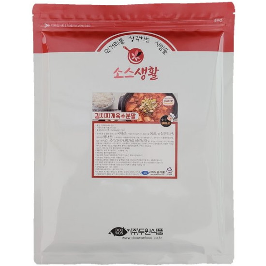 두원식품 김치찌개 육수 분말 1kg