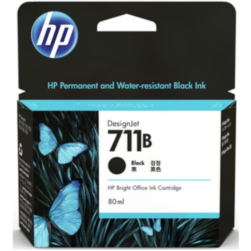 HP  정품 711B (3WX01A) 검정