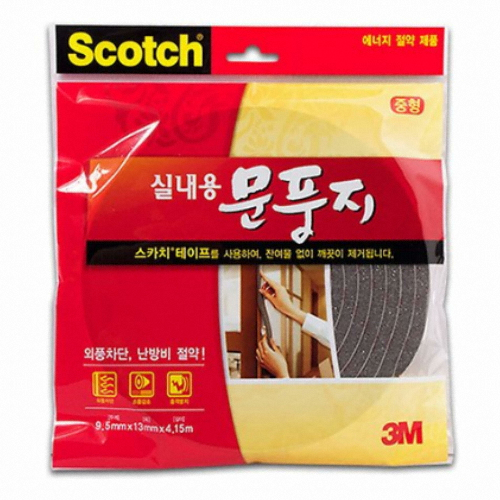 3M 스카치 실내용 문풍지 중형 4.15m