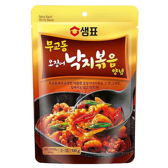 샘표 무교동 오징어 낙지볶음 양념 130g
