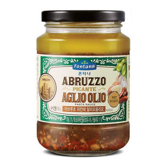 폰타나 아브루초 피칸테 알리오올리오 파스타소스 430g