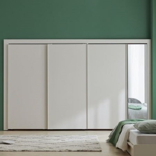 한샘  바이엘 소프트 슬라이딩 붙박이장 거울선반형