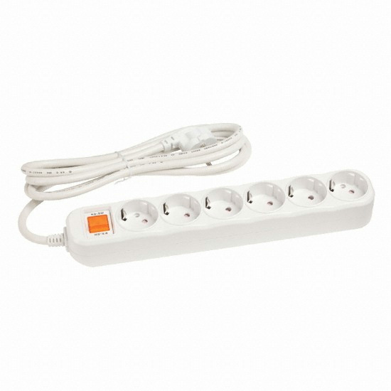 피스코리아  6구 접지 멀티탭