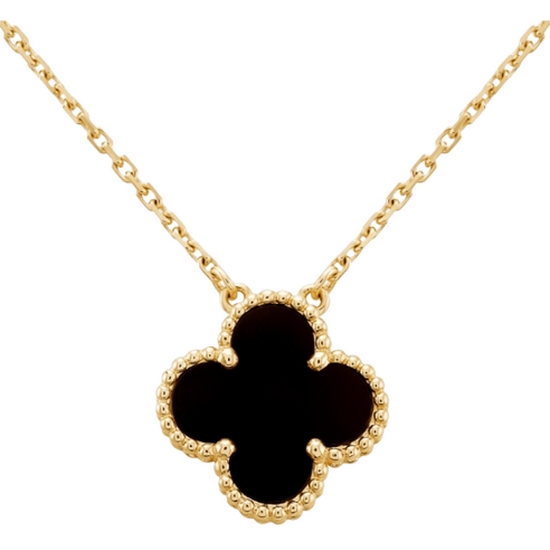 반클리프아펠  빈티지 알함브라 오닉스 목걸이_VCARA45800