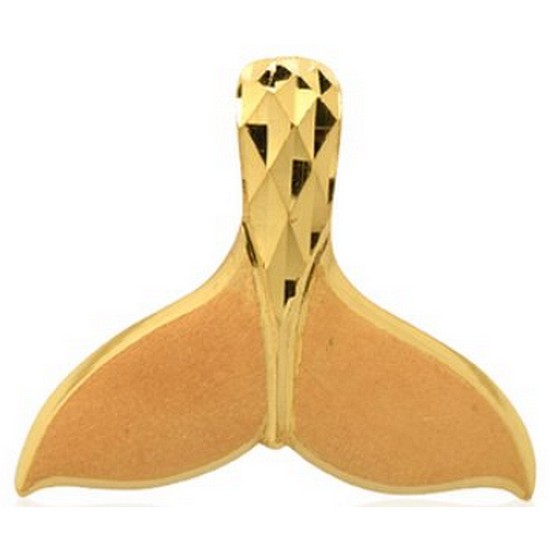 혼골드모아 골드모아 순금 펜던트 고래 꼬리 3.75g