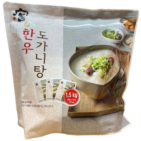 견우푸드 궁 한우 도가니탕 500g [3개] - 에누리 가격비교