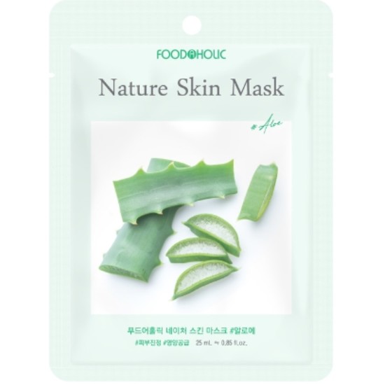 푸드어홀릭 네이처스킨 알로에 마스크