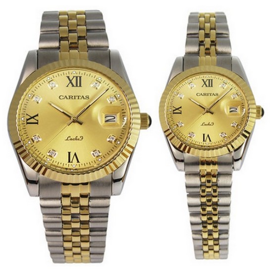 카리타스 커플시계 콤비_C15000GC