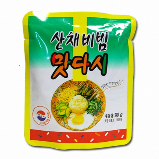 동방푸드마스타 산채비빔 맛다시 90g