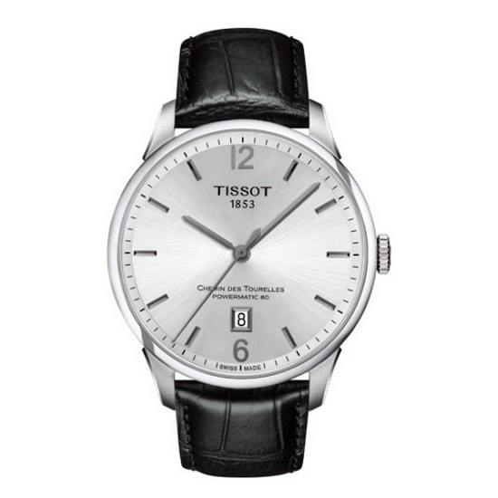 티쏘 가죽시계 Chemin des Tourelles 슈망데뚜렐_T099.407.16.037.00