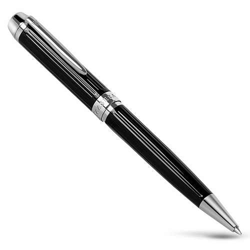 마세라티 주얼리 펜 MASERATI WI J880641602 Silver&Black 140mm