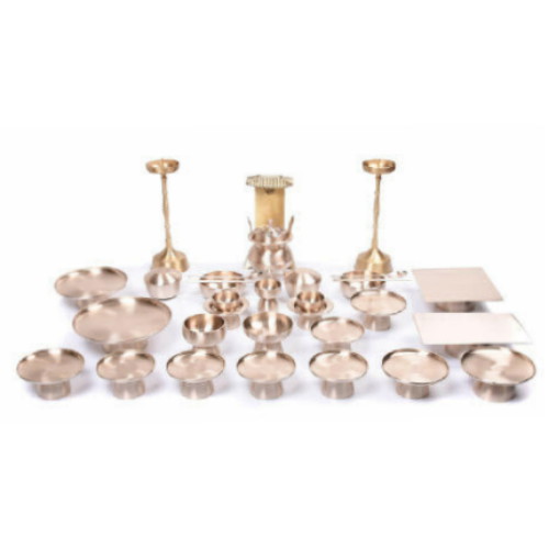 놋담 방짜유기 유기제기 알뜰 제기세트 37P