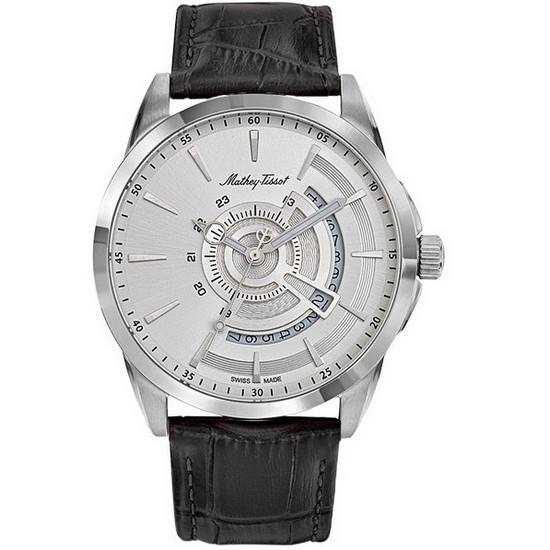 티쏘 Mathey   Mondo Quartz Silver Dial Men s Watch H711AS Mathey