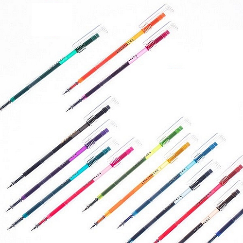 라이브워크  라이프앤피시스 투명 젤 펜 0.38mm