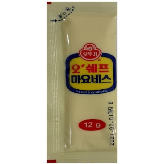 오뚜기 일회용 마요네즈12g