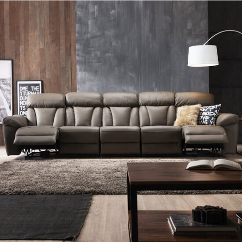 리빙디자인연구소 KUF 헤븐 가죽 리클라이너 6인용