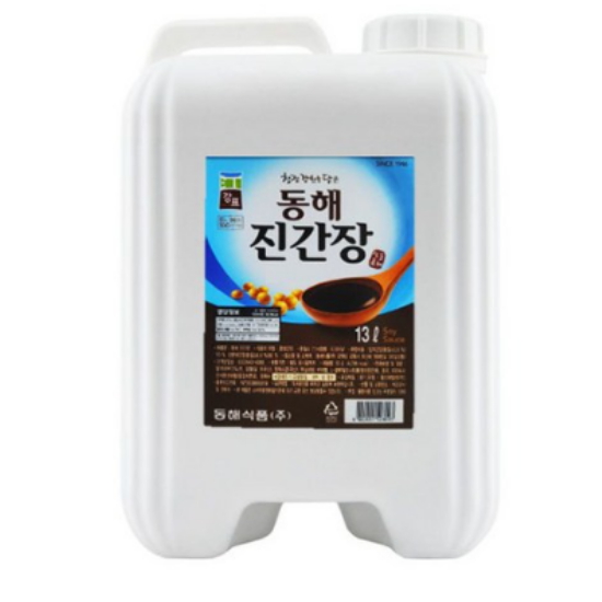 동해식품 강표 진간장13L  강릉100년기업 동해식품