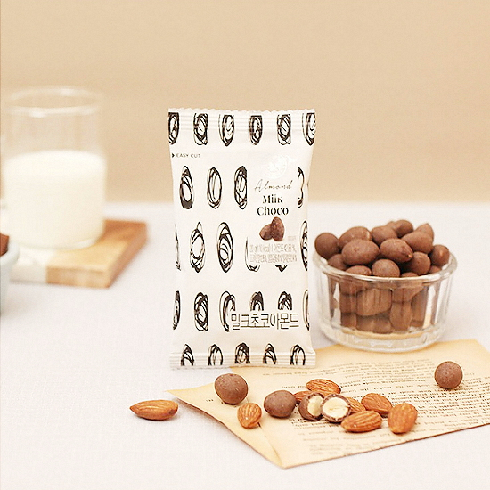 산과들에  밀크초콜릿 아몬드 20g