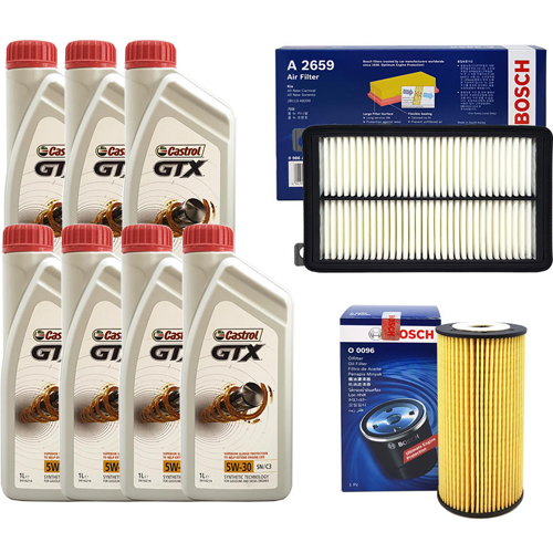캐스트롤  GTX 5W30 + 보쉬필터 싼타페TM 디젤