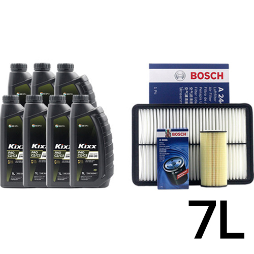 GS칼텍스 KIXX 파오 C2/C3 5W30 + 보쉬필터 기아 올뉴 쏘렌토 디젤