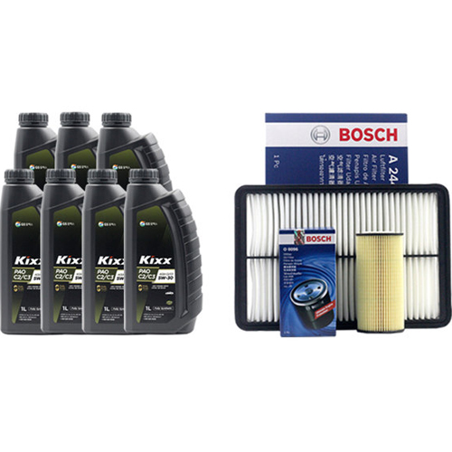 GS칼텍스 KIXX 파오 C2/C3 5W30 + 보쉬필터 더뉴쏘렌토 디젤