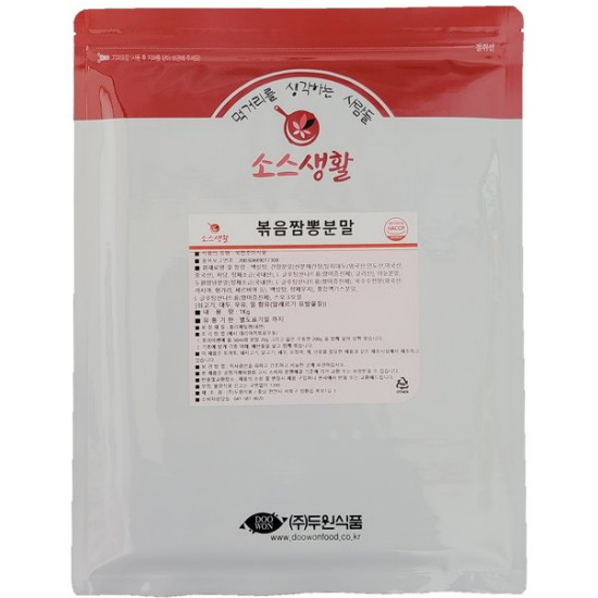 두원식품 볶음 짬뽕 분말 1kg