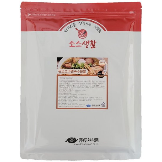두원식품 돈코츠 라멘 육수 분말 1kg