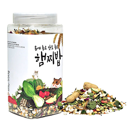 햄찌밥 햄스터 사료 550g
