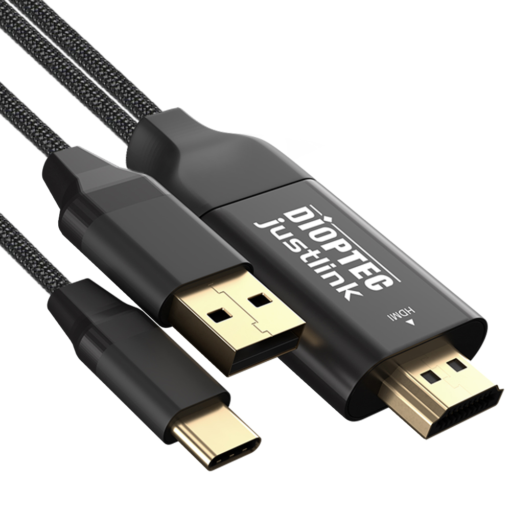 디옵텍 justlink C to HDMI 미러링 케이블