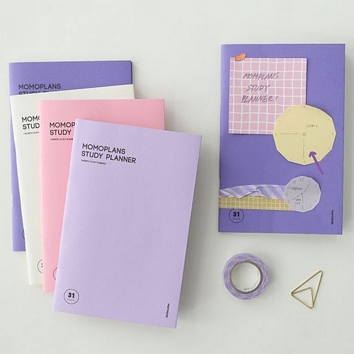 모모팝  한달 스터디 바인더 플래너