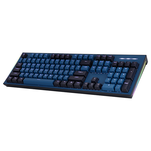 COX  CK01 Navy 교체축 사이드 RGB 게이밍 기계식 키보드