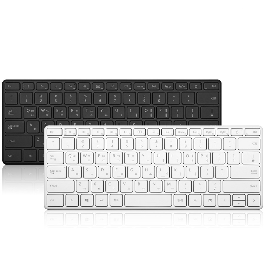 마이크로소프트  Designer Compact Keyboard [매트 블랙]