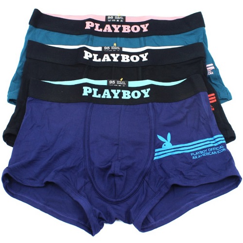 플레이보이 남성 남자 팬티 속옷 드로즈 2106-3매