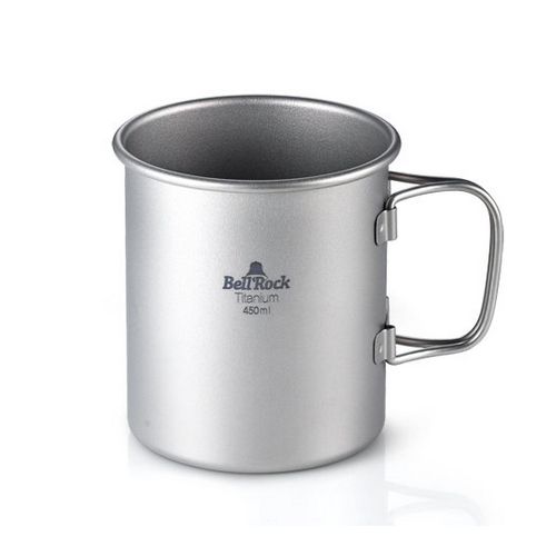 한일스텐레스 벨락 티타늄 컵 450ml