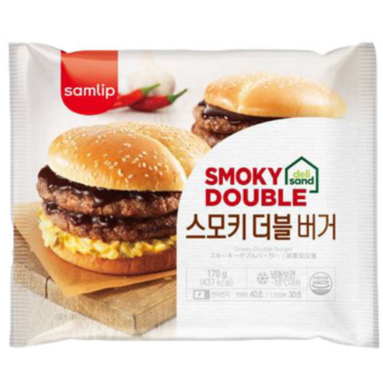 SPC삼립  스모키더블버거 170g