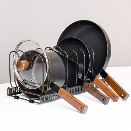 리빙스타  벨라쿠진 너비 조절 프라이팬 냄비 정리대