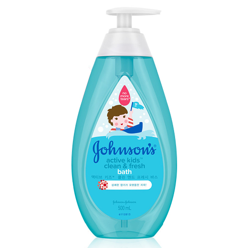 존슨즈베이비 액티브 키즈 클린 앤 프레시 바스 500ml